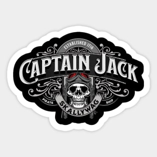 Captain Jack Skallywag Sticker